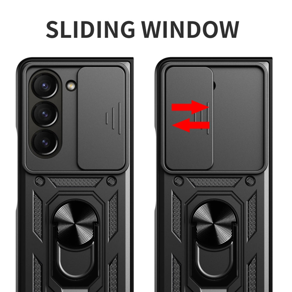 Case for Samsung Galaxy Z Fold6 F956, Techsuit, CamShield, Black
