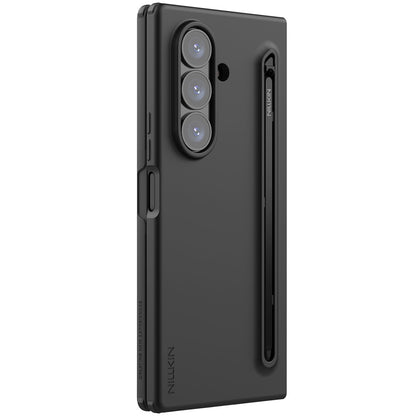 Case for Samsung Galaxy Z Fold7 F966, Nillkin, Flex Pure with S-Pen Holder, Black