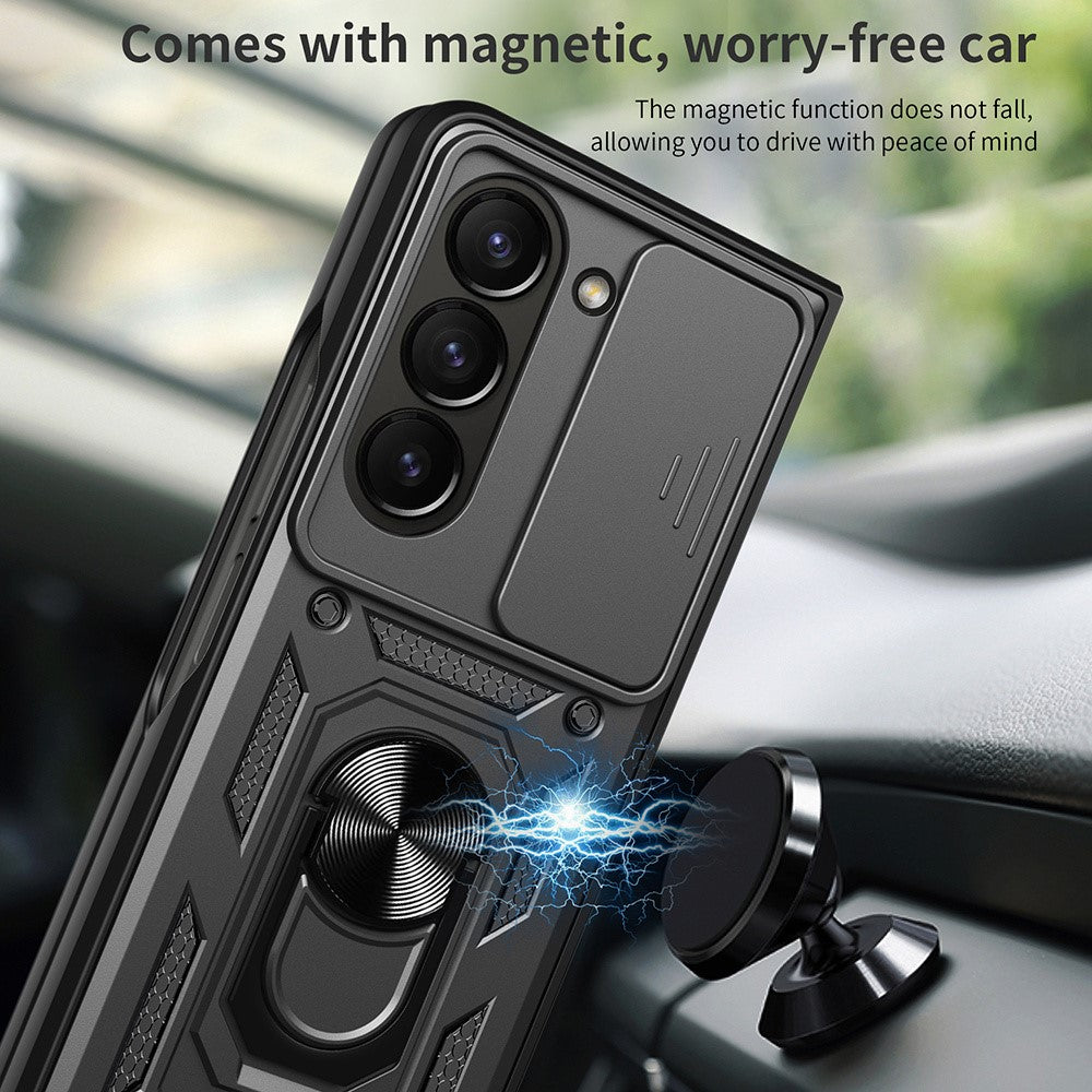 Case for Samsung Galaxy Z Fold8 Ultra F976 / Z Fold7 F966, Techsuit, CamShield, Blue