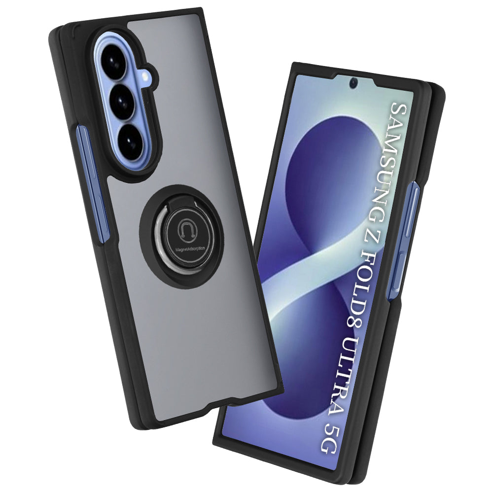 Case for Samsung Galaxy Z Fold8 Ultra F976, Techsuit, Glinth, Black