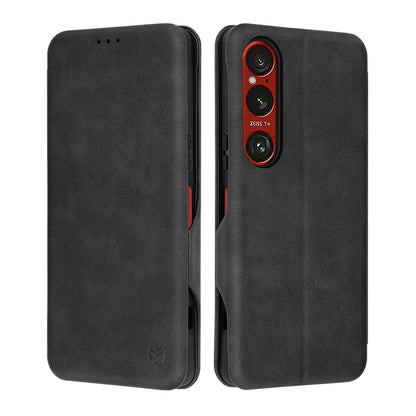 Case for Sony Xperia 1 VI, Techsuit, Safe Wallet Plus, Black