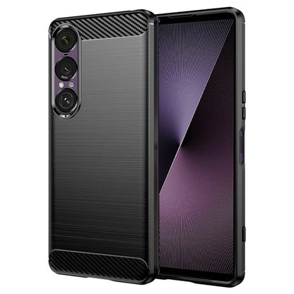 Case for Sony Xperia 1 VII, Techsuit, Carbon, Black
