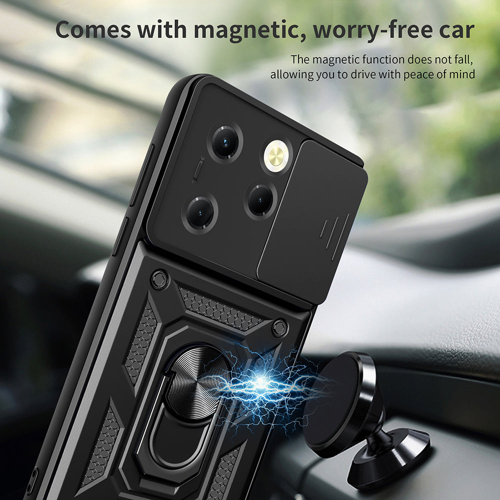 Case for Tecno Spark 20 Pro / Infinix Hot 40 / Hot 40 Pro, Techsuit, CamShield, Green