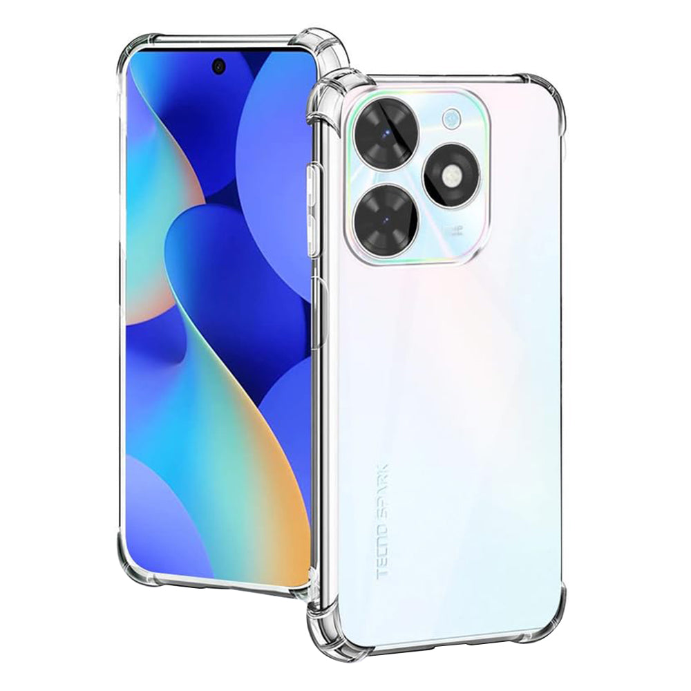 Case for Tecno Spark Go 2024 / Spark 20C, Techsuit, Shockproof Clear, Transparent