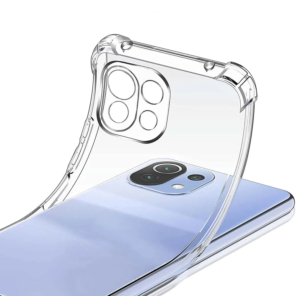 Case for Xiaomi 11 Lite 5G NE / Mi 11 Lite 5G / 11 Lite, Techsuit, Shockproof Clear, Transparent