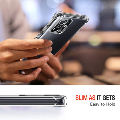 Case for Xiaomi 11T / 11T Pro, Techsuit, Shockproof Clear, Transparent