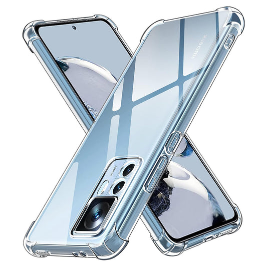 Case for Xiaomi 12T / 12T Pro, Techsuit, Shockproof Clear, Transparent