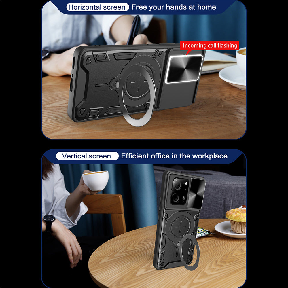 Case for Xiaomi 13T Pro / 13T, Techsuit, CamGuard Pro, Black