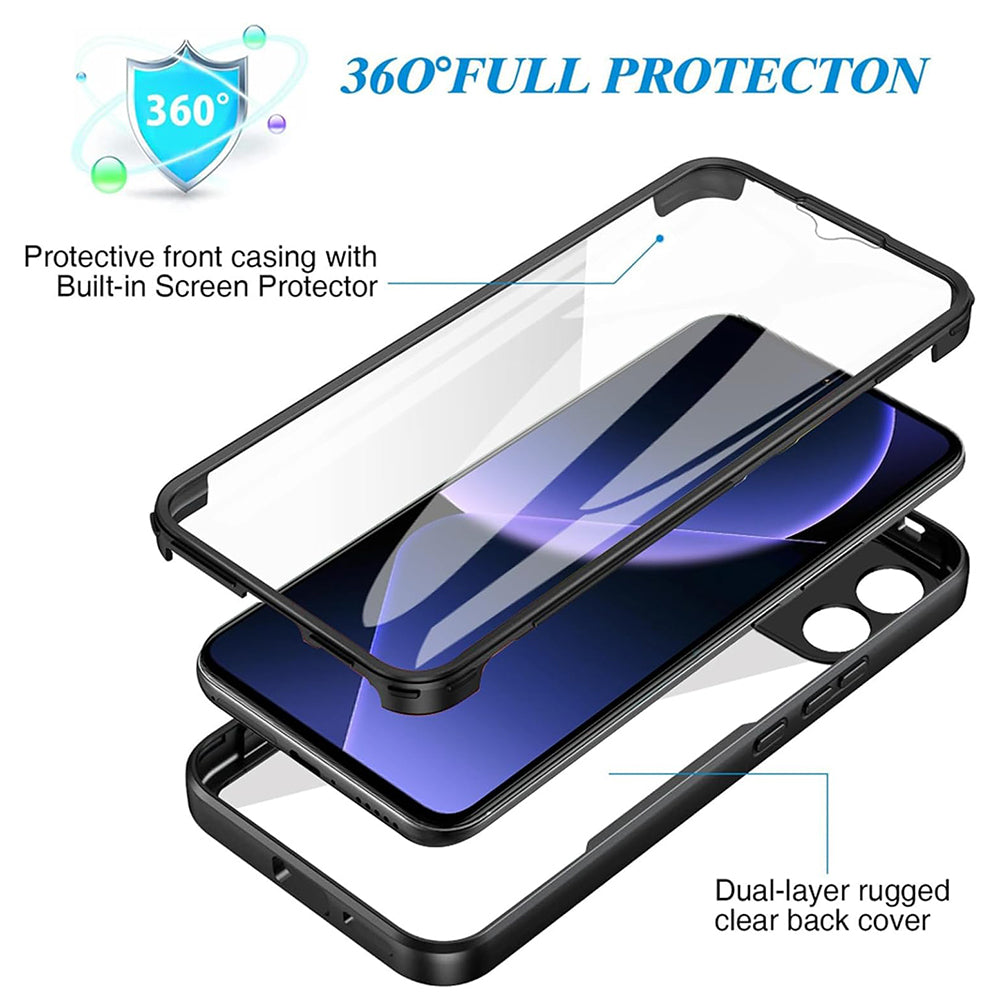 Case for Xiaomi 13T Pro / 13T, Techsuit, ColorVerse 360, Black
