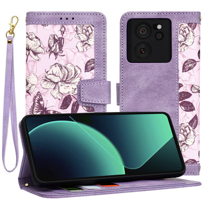 Case for Xiaomi 13T Pro / 13T, Techsuit, FlipCraft, Purple