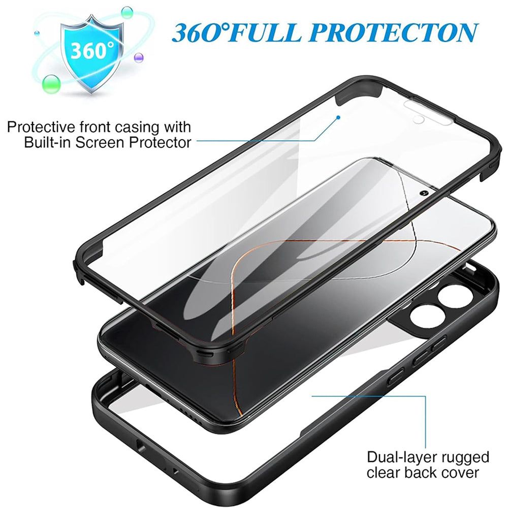 Case for Xiaomi 14, Techsuit, ColorVerse 360, Pink