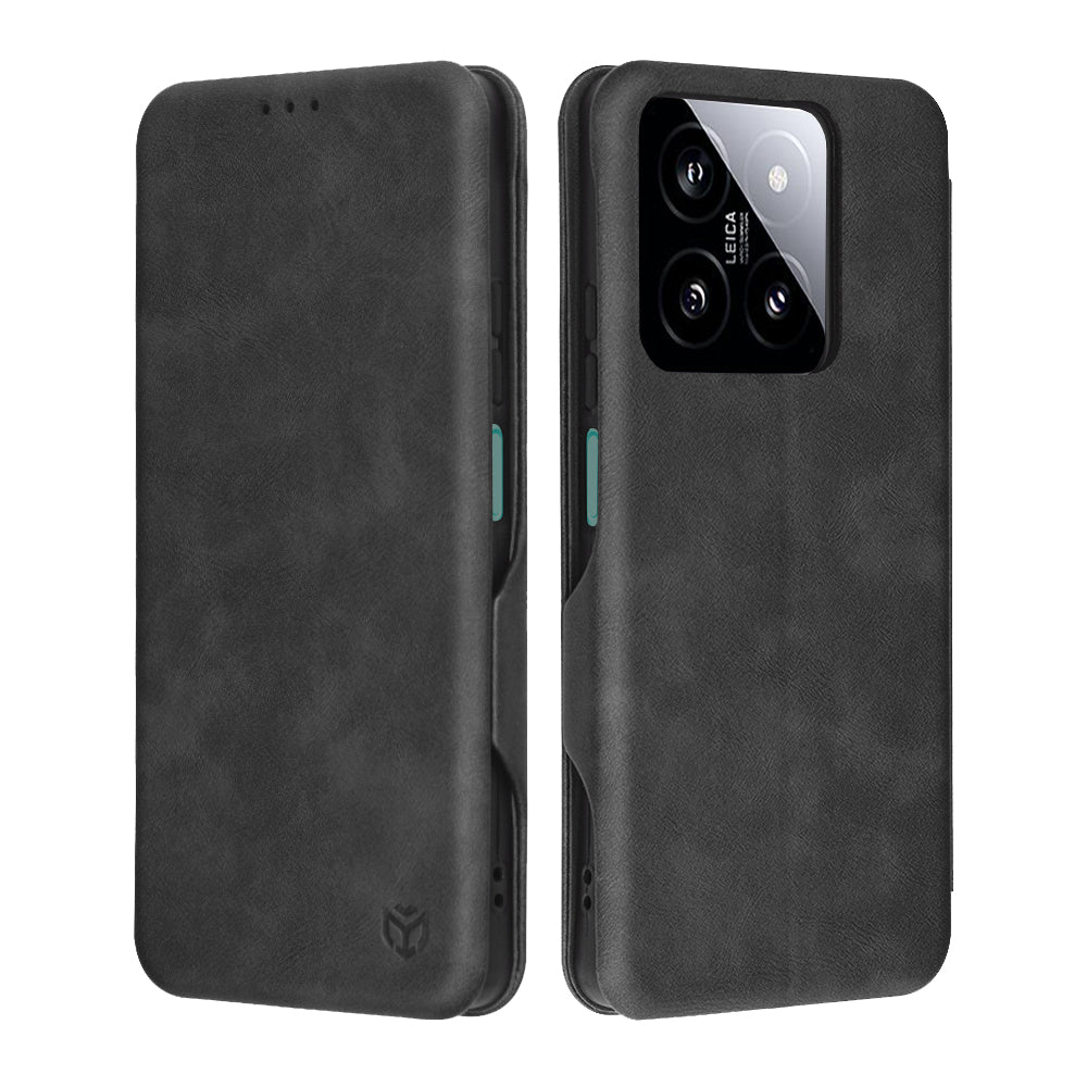 Case for Xiaomi 14, Techsuit, Safe Wallet Plus, Black