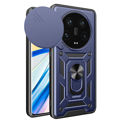 Case for Xiaomi 14 Ultra, Techsuit, CamShield, Blue