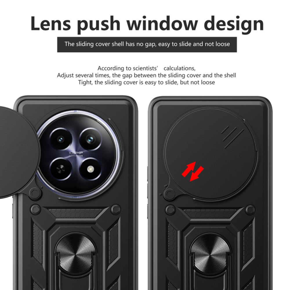 Case for Xiaomi 14 Ultra, Techsuit, CamShield, Black