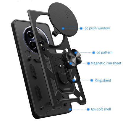 Case for Xiaomi 14 Ultra, Techsuit, CamShield, Black