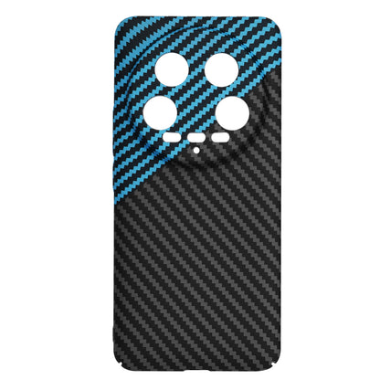 Case for Xiaomi 14 Ultra, Techsuit, Carbonite FiberShell, Black Blue