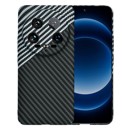 Case for Xiaomi 14 Ultra, Techsuit, Carbonite FiberShell, Black Gray