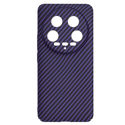 Case for Xiaomi 14 Ultra, Techsuit, Carbonite FiberShell, Purple