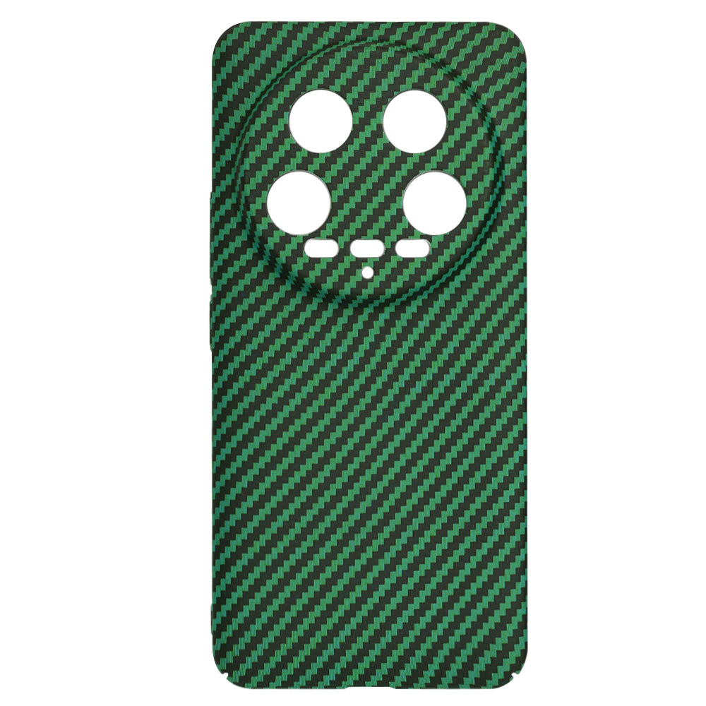 Case for Xiaomi 14 Ultra, Techsuit, Carbonite FiberShell, Green