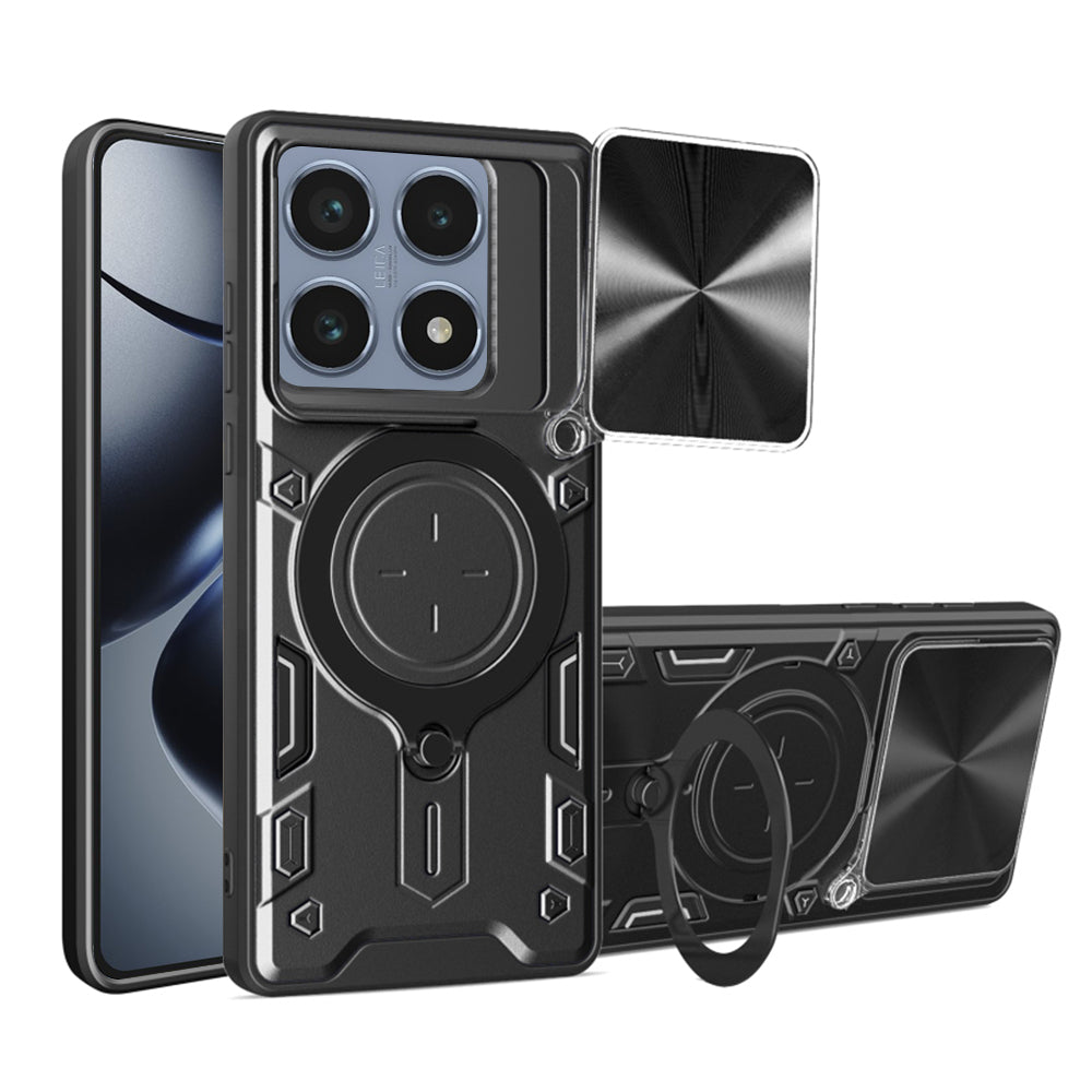 Case for Xiaomi 14T Pro, Techsuit, CamGuard Pro, Black