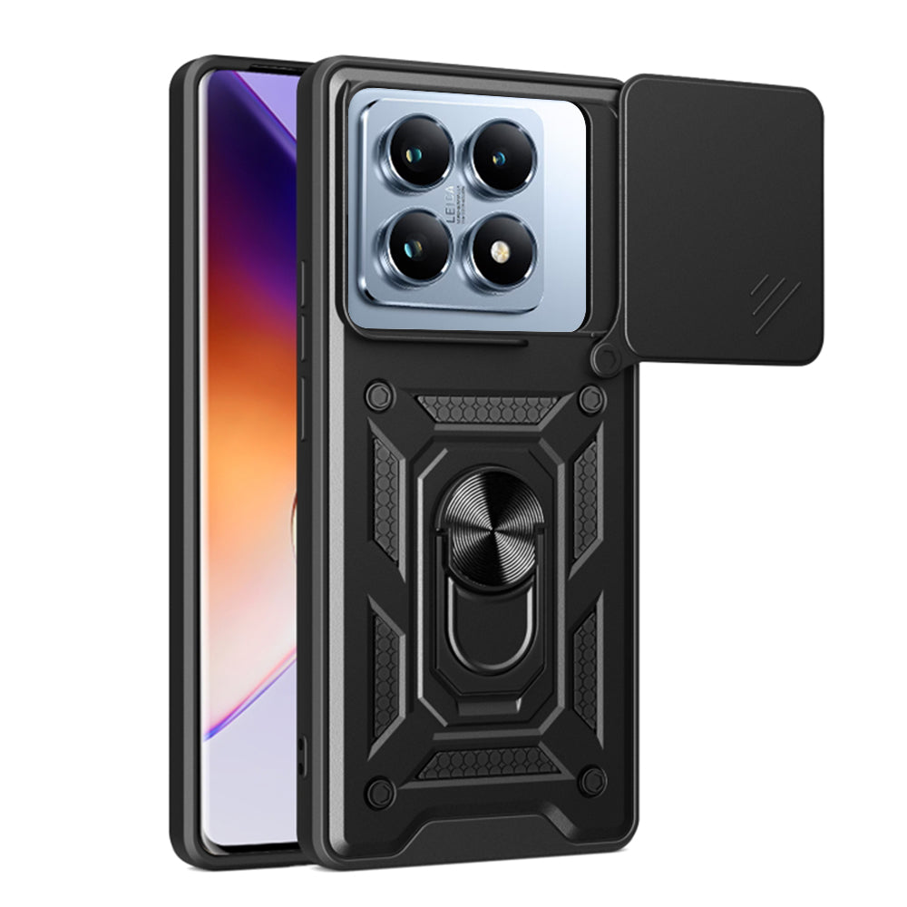 Case for Xiaomi 14T Pro, Techsuit, CamShield, Black