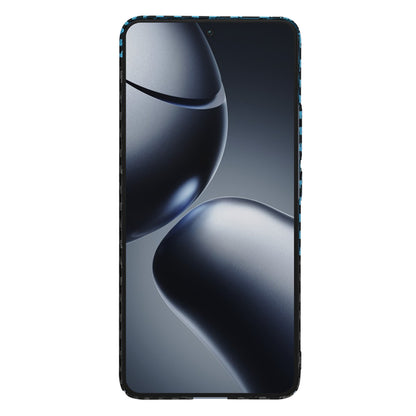Case for Xiaomi 14T Pro, Techsuit, Carbonite FiberShell, Black Blue
