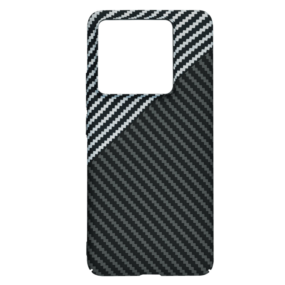 Case for Xiaomi 14T Pro, Techsuit, Carbonite FiberShell, Black Gray