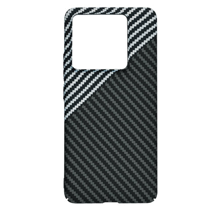 Case for Xiaomi 14T Pro, Techsuit, Carbonite FiberShell, Black Gray