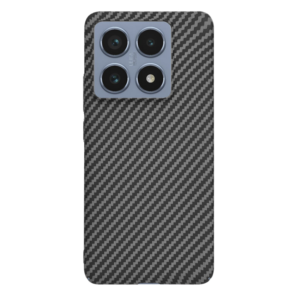 Case for Xiaomi 14T Pro, Techsuit, Carbonite FiberShell, Black