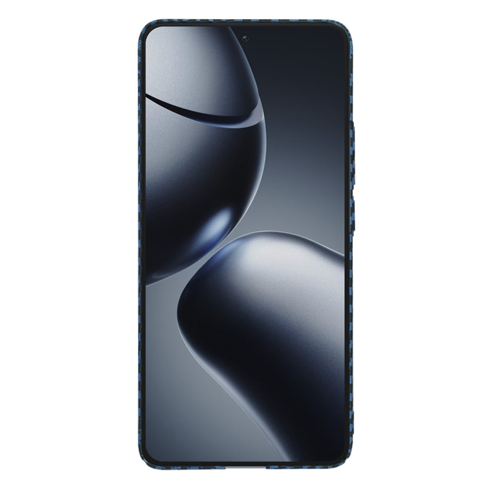 Case for Xiaomi 14T Pro, Techsuit, Carbonite FiberShell, Turquoise