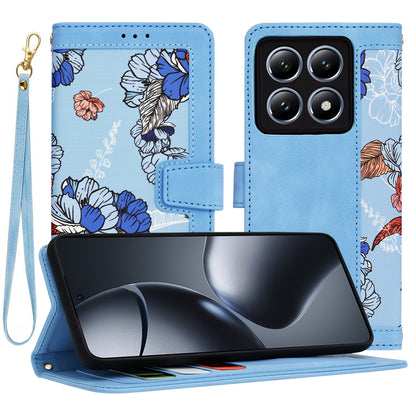 Case for Xiaomi 14T Pro, Techsuit, FlipCraft, Blue