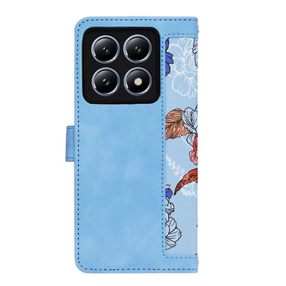 Case for Xiaomi 14T Pro, Techsuit, FlipCraft, Blue