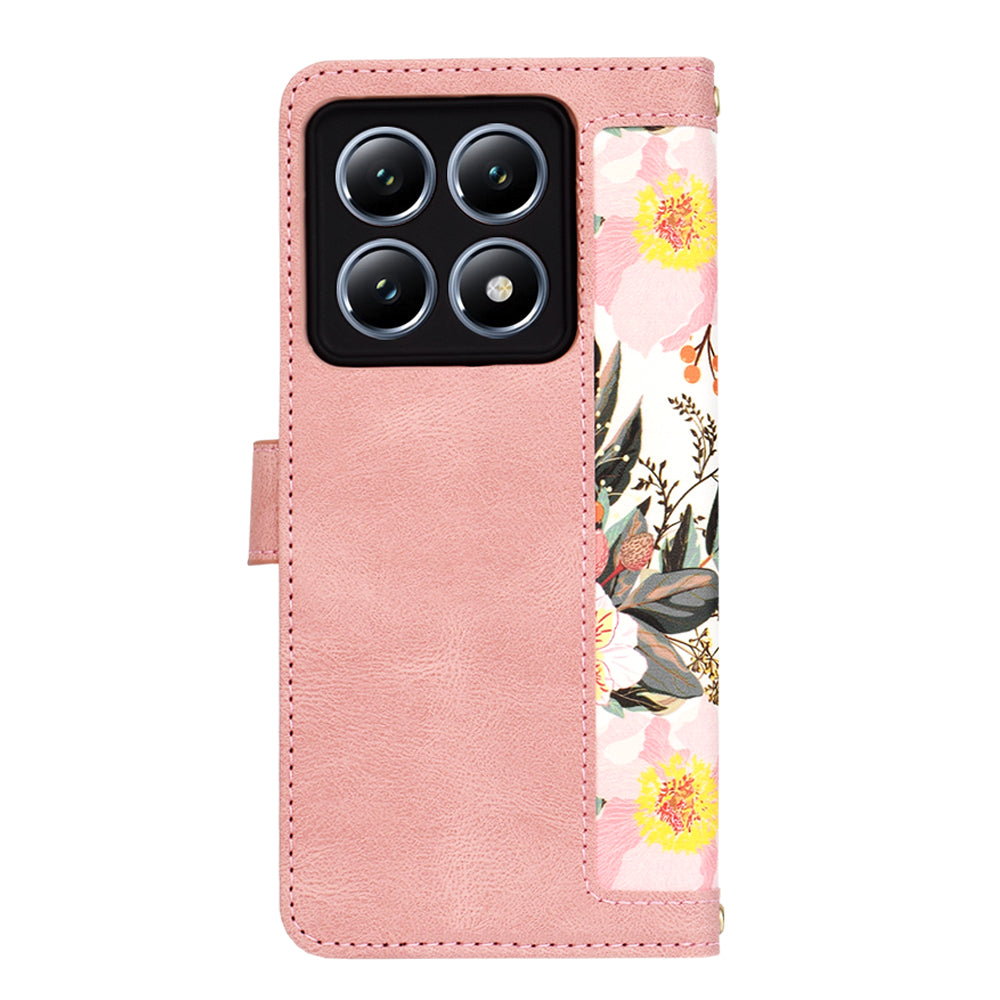 Case for Xiaomi 14T Pro, Techsuit, FlipCraft, Pink