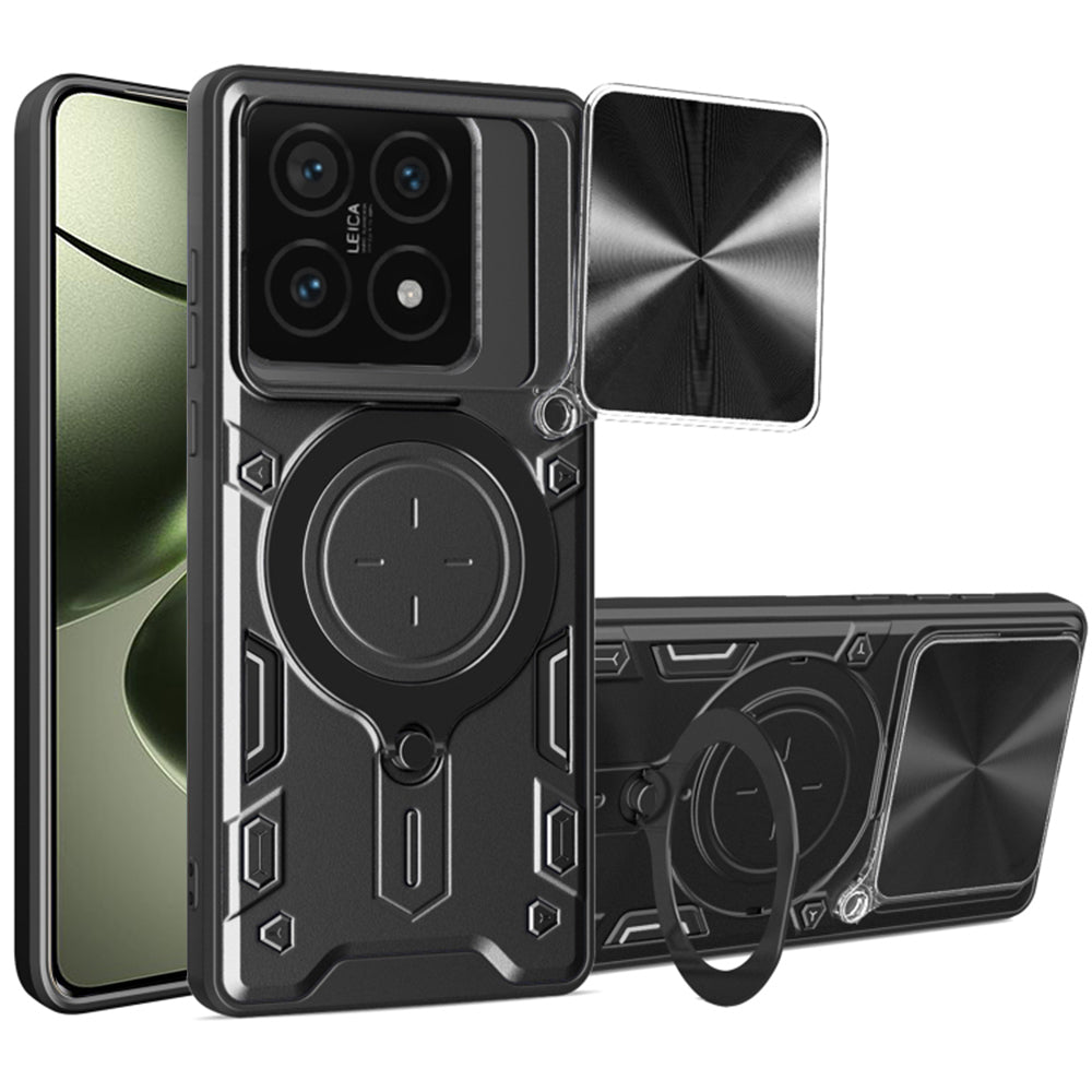 Case for Xiaomi 14T, Techsuit, CamGuard Pro, Black