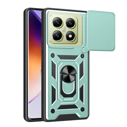 Case for Xiaomi 14T, Techsuit, CamShield, Green