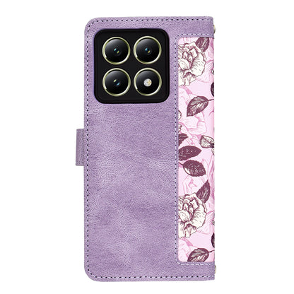 Case for Xiaomi 14T, Techsuit, FlipCraft, Purple
