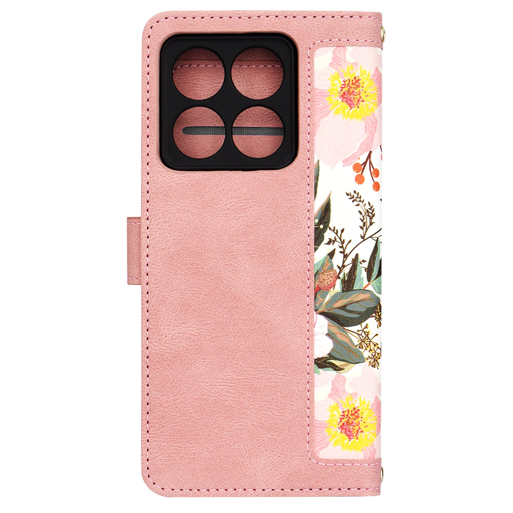 Case for Xiaomi 14T, Techsuit, FlipCraft, Pink