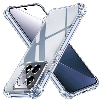 Case for Xiaomi 14T, Techsuit, Shockproof Clear, Transparent