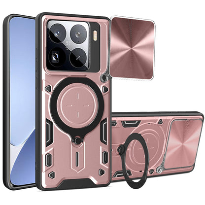Case for Xiaomi 15 Pro, Techsuit, CamGuard Pro, Rose Gold