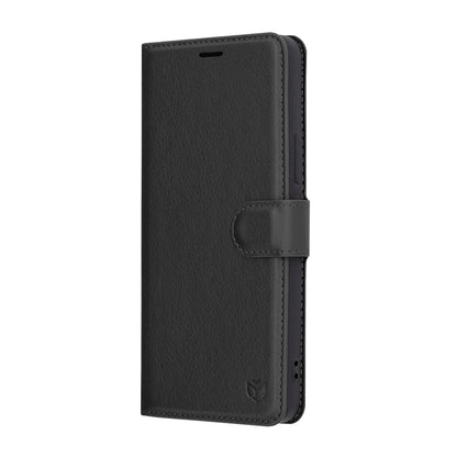 Case for Xiaomi 15 Pro, Techsuit, Leather Folio, Black