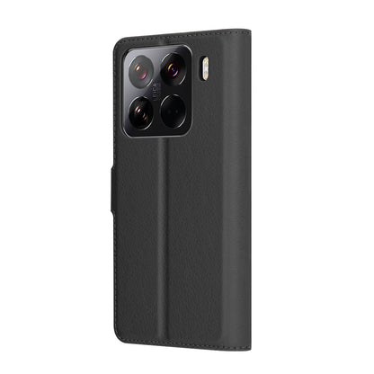 Case for Xiaomi 15 Pro, Techsuit, Leather Folio, Black