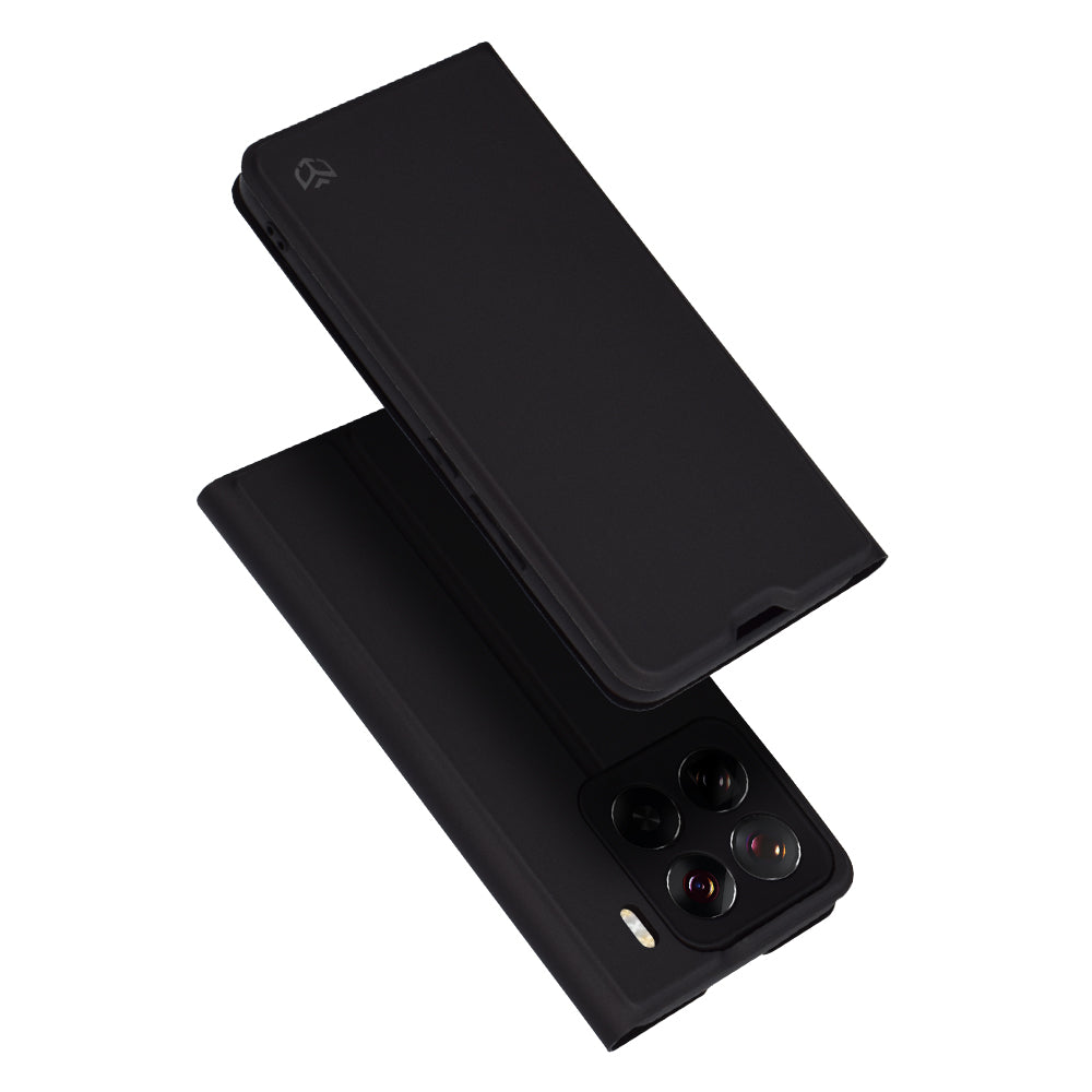 Case for Xiaomi 15 Pro, Techsuit, Magskin Book, Black