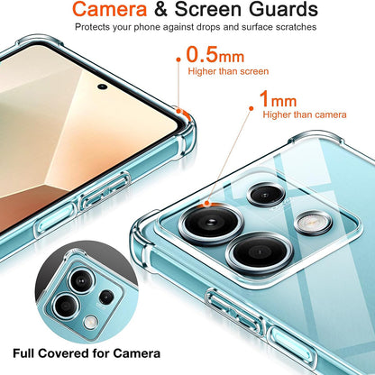 Case for Xiaomi 15 Pro, Techsuit, Shockproof Clear, Transparent