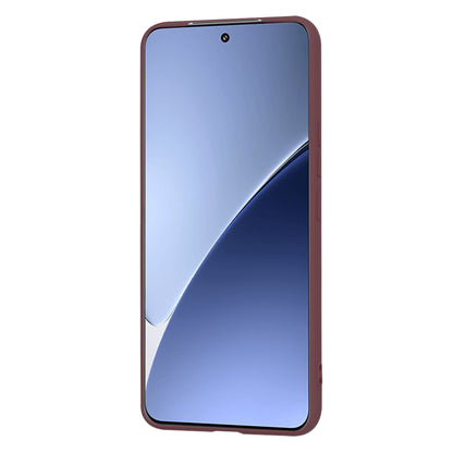 Case for Xiaomi 15 Pro, Techsuit, SoftFlex, Burgundy