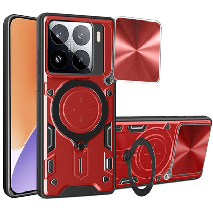 Case for Xiaomi 15, Techsuit, CamGuard Pro, Red