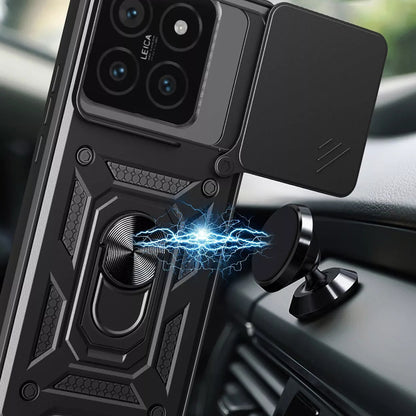 Case for Xiaomi 15, Techsuit, CamShield, Black