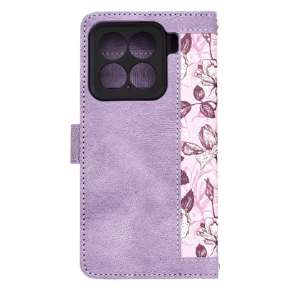 Case for Xiaomi 15, Techsuit, FlipCraft, Purple