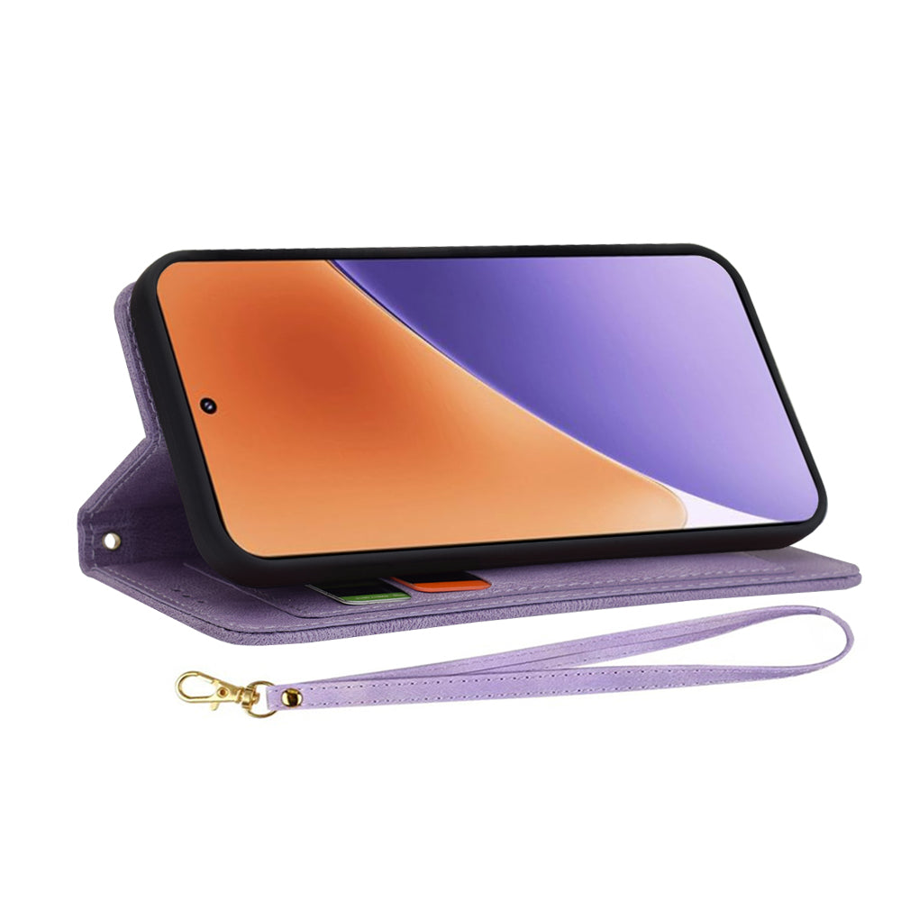 Case for Xiaomi 15, Techsuit, FlipCraft, Purple