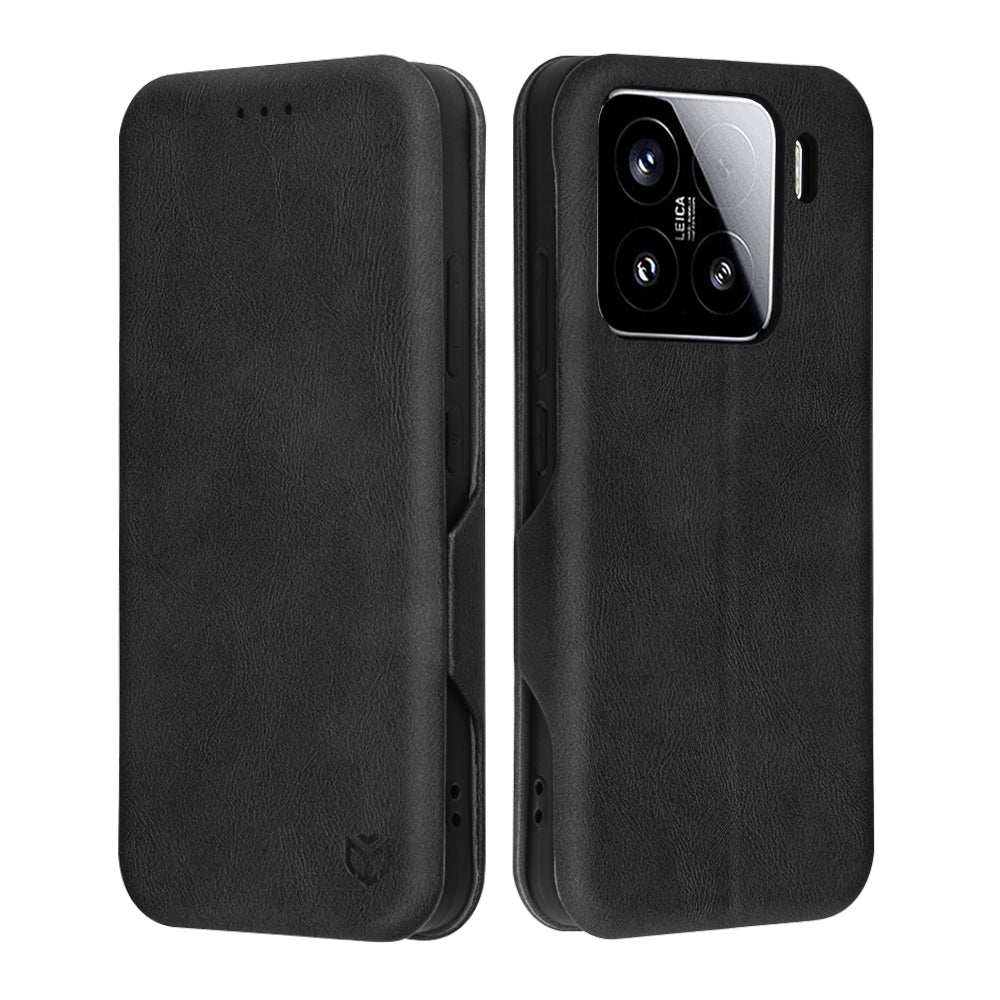 Case for Xiaomi 15, Techsuit, Safe Wallet Plus, Black