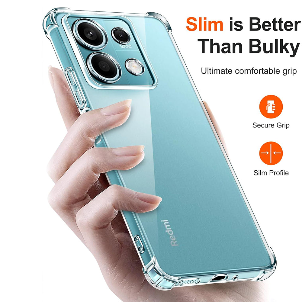 Case for Xiaomi 15, Techsuit, Shockproof Clear, Transparent